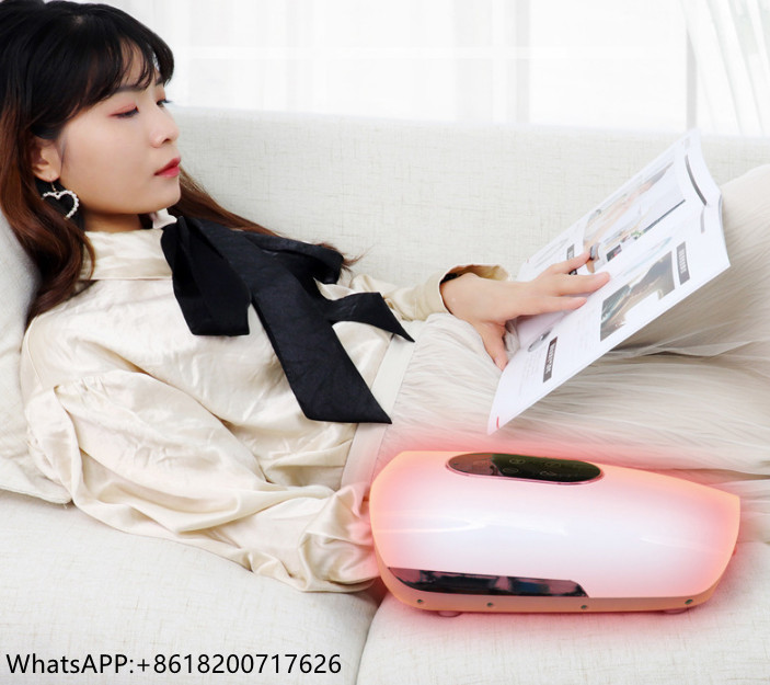 OEM Hand Massager with Heat Women Rechargeable Kneading Massage Finger Numbness Air Compression Cordless Electric  Smart Hand Massager